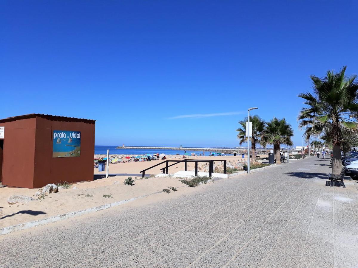 T1 Dunas 7 - Aconchegante, Wifi, 150Mt Praia Quarteira Exterior photo